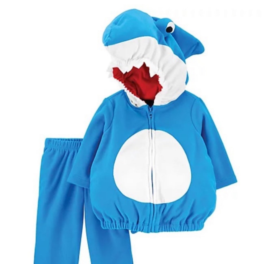 Carters shark costume